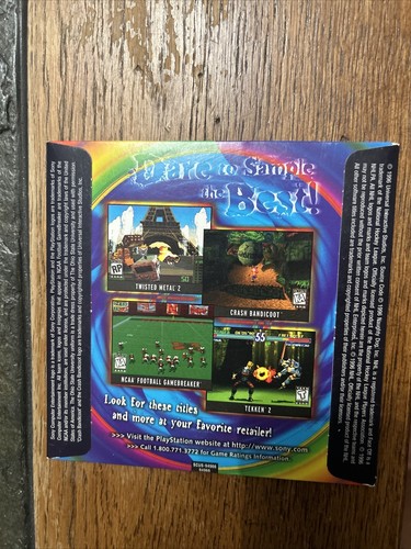 PlayStation 1 Interactive CD Sampler Pack Volumen 3 (PS1, 1996 Disco de demostración) - Imagen 2 de 5