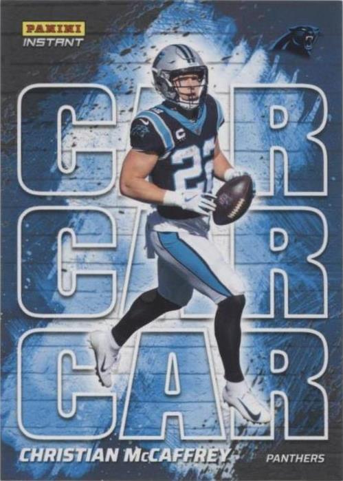 2021 Panini Instant NFL Christian McCaffrey #MC5 - 1 of 2