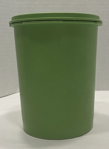 Contenedor Servalier de bote Tupperware verde vintage con tapa 811-13 y 812-20 - Imagen 4 de 10
