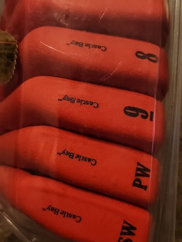 NUEVAS fundas de hierro de gran tamaño Castle Bay - ROJO PARA ZURDOS Foto 4 de 4