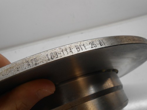 Conjunto de rotor de rotor trasero Mercedes E300 Brembo 16292min TH. 7,3 mm AK0423 - Imagen 4 de 5