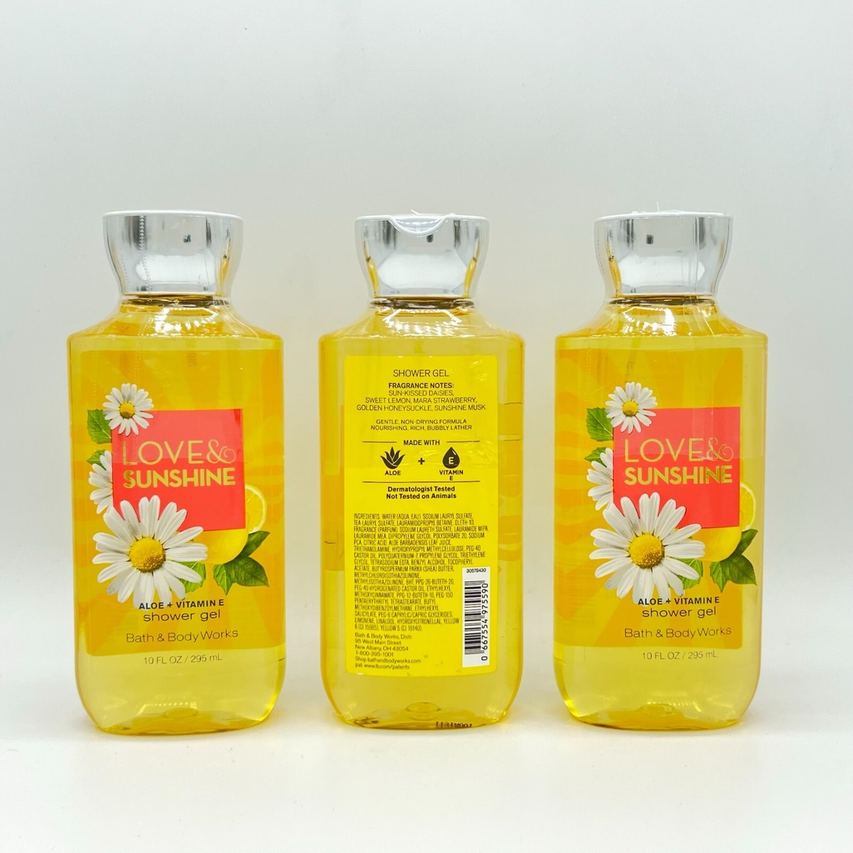Love and sunshine bath 2024 and body works
