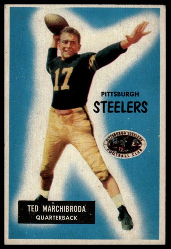 1955 Bowman #106 Ted Marchibroda