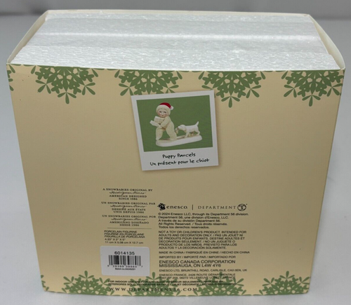 Department 56 Snowbabies Puppy Parcels Figurine - Picture 7 of 9