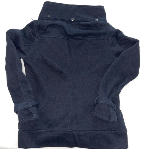 Forever 21 Peacoat Size M Black Double Breast Jacket Women's (Lightweight) - Picture 4 of 6