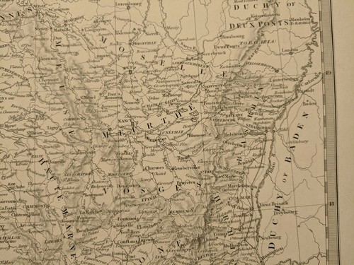 1830 SDUK: Karte von Frankreich II - Nordostfrankreich - Bild 4 von 7