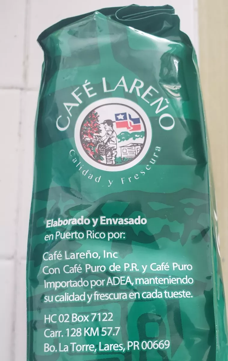 Hecho de Arreglo Bastante 1) PUERTO RICO CAFE LAREÑO LARENO GROUND COFFEE MEDIUM ROASTED 14 OZ. BAG | eBay Hecho de Arreglo Bastante 1) PUERTO RICO CAFE LAREÑO LARENO GROUND COFFEE MEDIUM ROASTED 14 OZ. BAG | eBay