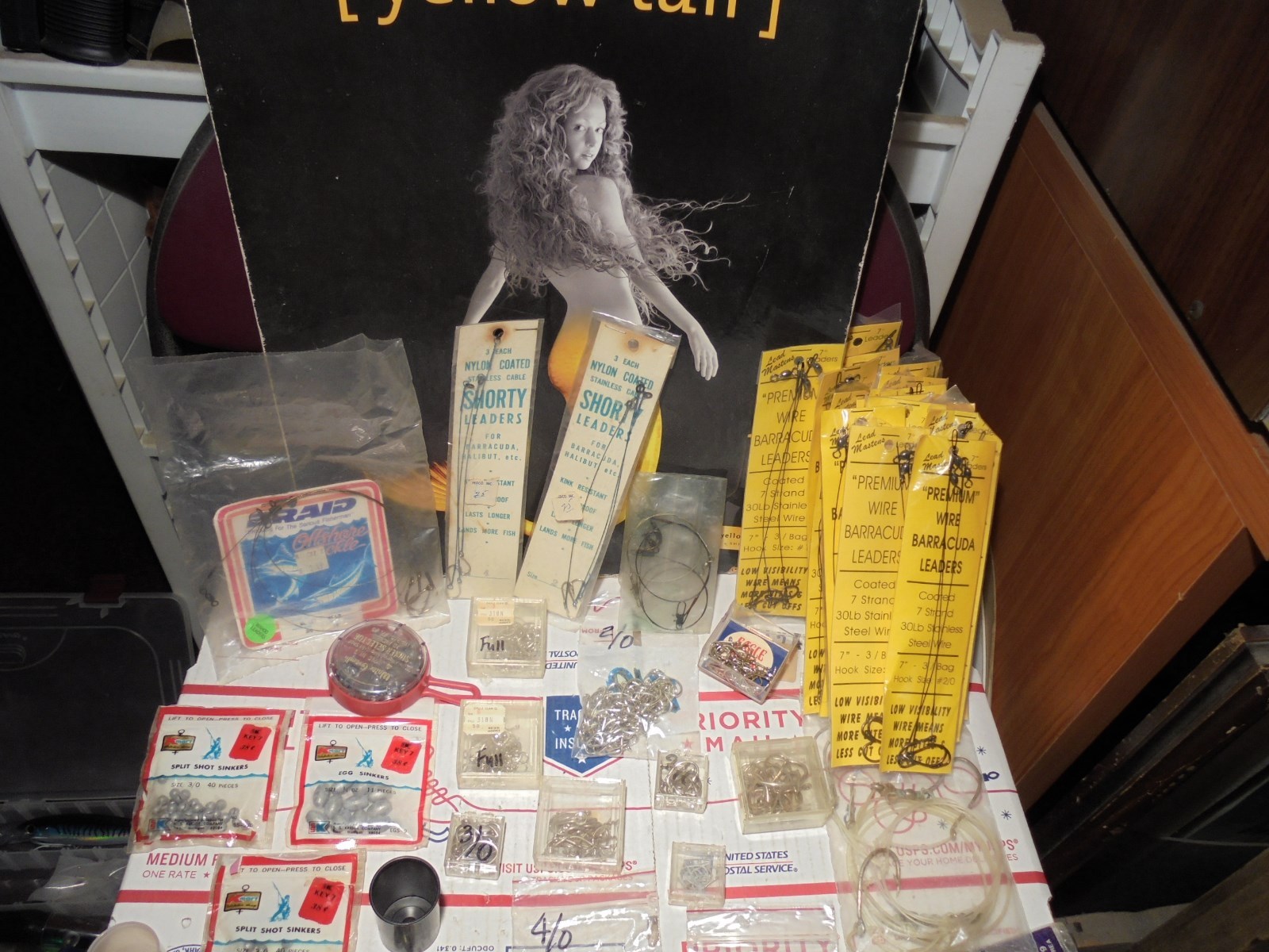 ASSORTED HOOKS,SPLIT SHOT,WIRE LEADER ALL MIXED LOT ASSORTED HOOKS,SPLIT SHOT,WIRE LOT LEADER ALL MIXED LOT SHOT,WIRE 35bfb2