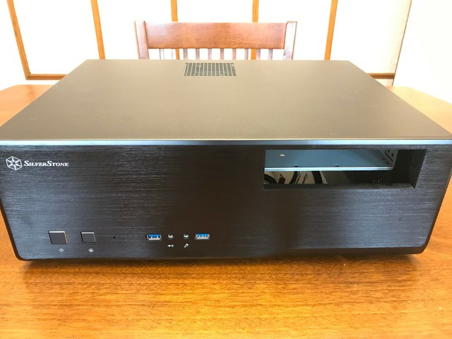 Grandia Series 358mm Depth HTPC Case Silverstone SST-GD09B Black