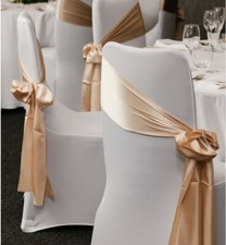 White Spandex Chair Covers To Hire - £0.99 Each
