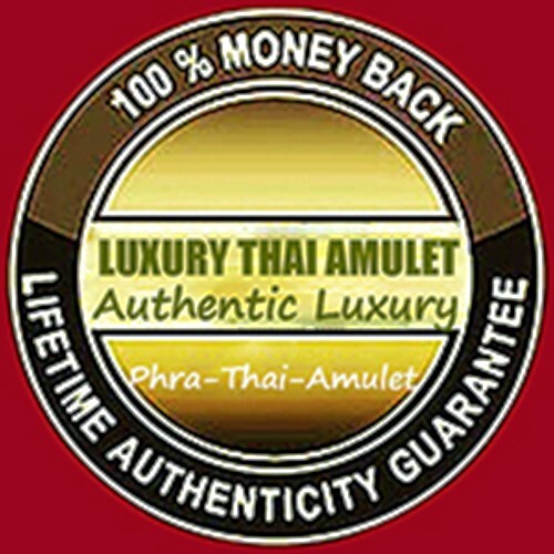 PARATKIG CHAOPOR CHAIMONGKON WAT DONKAM 2544 RouyRouyRouy GRING PHRA THAI AMULET - Picture 8 of 8