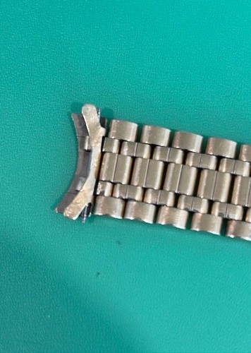 JB Champion Gold Filled Olive Link Bracelet--19mm Endlinks - Picture 4 of 5