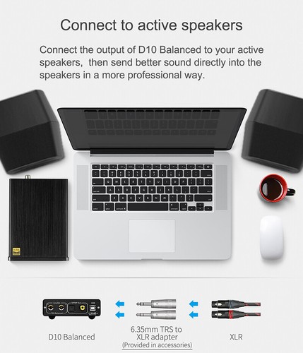 TOPPING D10 Balanced USB DAC ES9038Q2M XU208 PCM384kHz DSD256 Support Decoder - Picture 25 of 34
