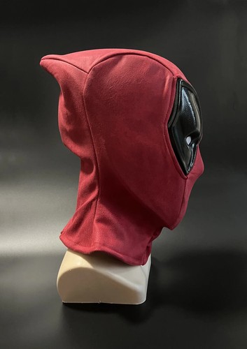 Deadpool 3 Cosplay Prop Mask Wade Wilson Mens Red Mask Halloween High Quality - Picture 7 of 13