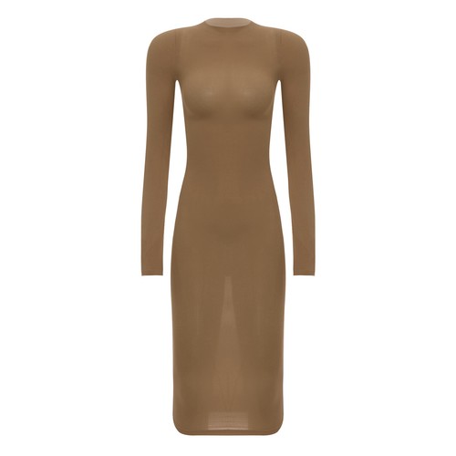Women's Bodycon Mini Dress Sexy See Through Sheer Mesh Cover Up Dress AU - Picture 122 of 134