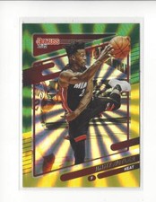 2021-22 Donruss Holo Green and Yellow Laser #95 Jimmy Butler Heat