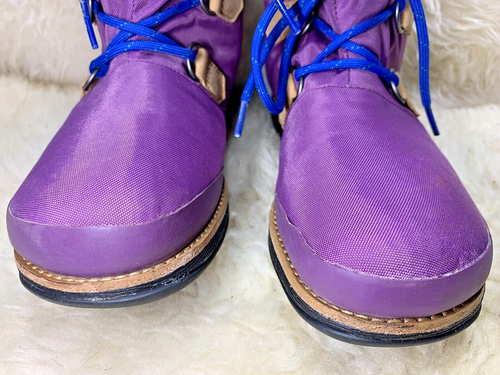 Sorel Damen NL1708 505 Women's Size 6 Purple Blue Waterproof Boots - Picture 3 of 12