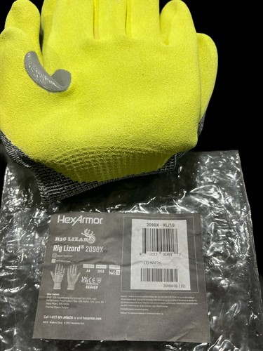 Lot of 4 Cut-Resistant Impact Work Gloves MAGID TREX XL, HEXARMOR L & XL - Picture 12 of 12