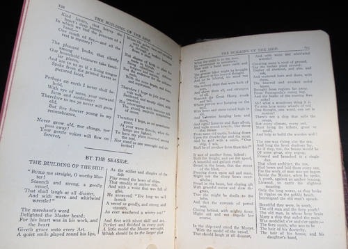 Longfellow's Poems 1899 Publisher M.H. Donahue - Leather / Illustrated - Bild 5 von 5