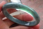 Jadeite Bangle Bracelet 56mm 657933 As Certified Green Burma 100% Natural A Jade