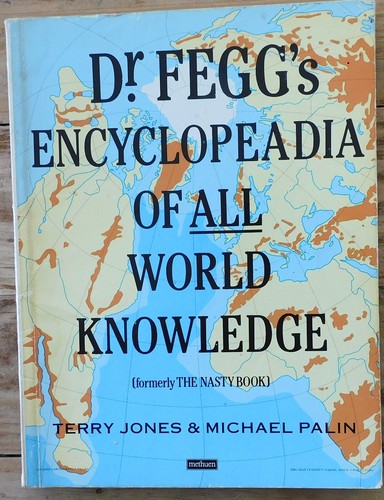 Dr. Fegg's Encyclopaedia of All World Knowledge - Terry Jones Michael Palin 1984 - Picture 1 of 11