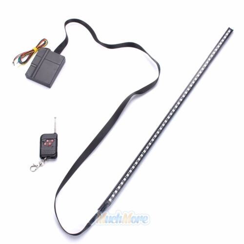 12V RGB 48-LED Car Knight Night Rider LED Strip Strobe Scanner Lighting Bars 22" - Picture 9 of 12