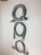 3 pack 3FT 6FT 9FT RG-8x COAX COAXIAL CABLE LOW LOSS w/PL-259 CB HAM RADIO RG8