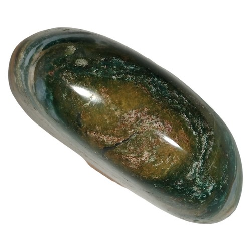 Jaspe oceánico de Madagascar 52x50 mm - 90 g muestra de piedra de palma (800) - Imagen 8 de 9