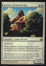 Arbiter of Knollridge - Commander: #6, Magic: The Gathering Nm R154