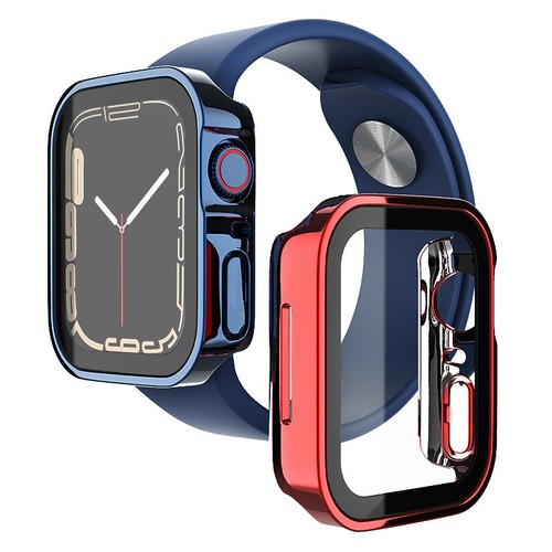 Funda Impermeable 42mm/46mm Cristal Templado Protección Pantalla Para Apple Watch 10 - Imagen 8 de 28