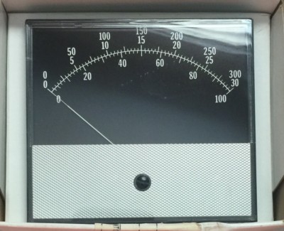 TRIPLETT 420G 164-34 ANALOG PANEL METER SCALE: 0-30/100/300 INPUT: 0-1DCV