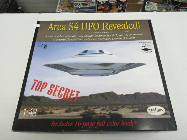 AREA S4 UFO REVEALED MODEL 1994 AREA S4 UFO REVEALED MODEL 1994