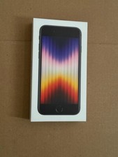 Iphone SE 3rd Generation 64gb Factory Unlocked Midnight SEALED 1 YEAR WARRANTY
