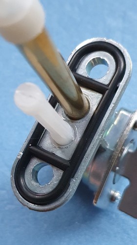 Nuevo grifo de gasolina Yamaha XS400 XJ600 XJ750 Maxim Seca combustible calidad A1, sin vacío - Imagen 7 de 12