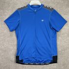 New ListingPearl Izumi Select Jersey Mens Large Blue Cycling Short Sleeve 1/2 Zip Pockets