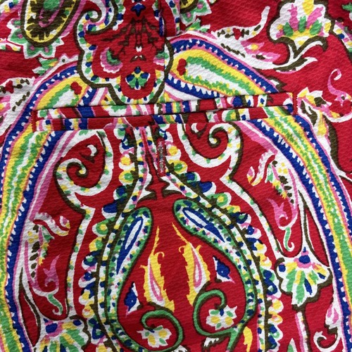 Lauren by Ralph Lauren Shorts Women 6 Paisley Colorful Whimsical Artsy 31x5 - Picture 9 of 12