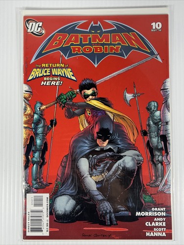 Batman y Robin #10-14 Vol 1 (Lote de 5) 1ª App. Morrison Heretic DC 2010 casi nuevo - Imagen 2 de 6