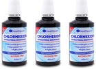 Healthpoint Chlorhexidine Antibacterial Alcohol Free Mouthwash 400ml x3