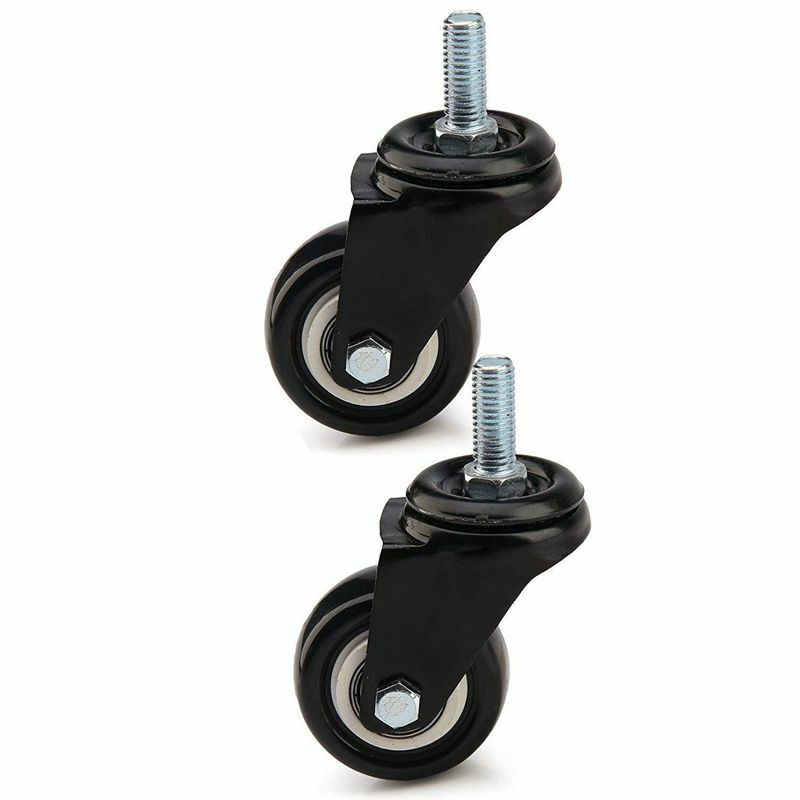 4 x Carga pesada 50mm Ruedas castor giratorias de PU Rueda castor de mueble R1P5 s l1600 - 4 x Carga pesada 50mm Ruedas castor giratorias de PU Rueda castor de mueble R1P5