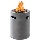Four Seasons Courtyard 10,000 Btu 10 Inch Round Column Portable Gas Fire Pit