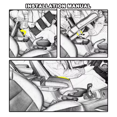 Armrest Interface Accessories For Interior Modification Cover Support USB New AU - Picture 12 of 13