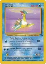 Lapras 25/62 Fossil Rare Moderate Play Pokemon DNA GAMES