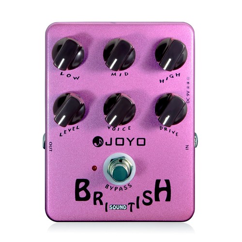 JOYO Sonido Británico De Colección Overdrive Guitarra Efecto Pedal Rock Amplificador True Bypass - Imagen 1 de 13