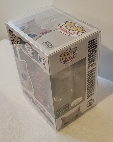 Funko Pop Demon Slayer Inosuke Hashibira 870 y 875 firmado Bryce Papenbrook certificado de autenticidad. - Imagen 19 de 19