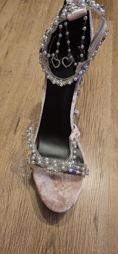 HOLY REVELATION PLATFORM HEELS - Pink Uk Us 11 Uk 9 - Picture 10 of 19