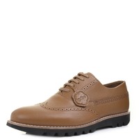 Mens Kickers Kymbo Brogue Tan Leather Lace Up Shoes Sz Size Mens Kickers Kymbo Brogue Tan Leather Lace Up Shoes Sz Size