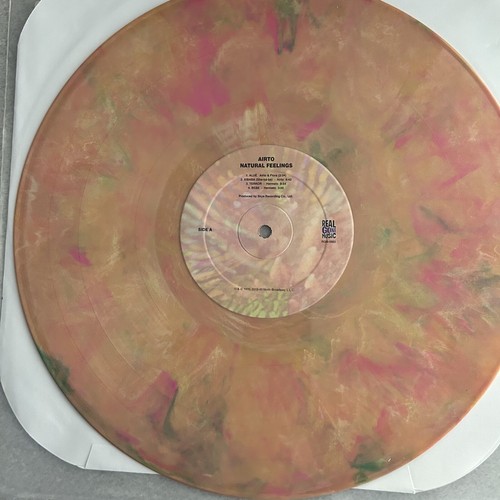 Airto – Natural Feelings LP RSD 2019 Marbeled Vinyl Ltd Ed 500 Flora Purim Mint - Picture 4 of 7