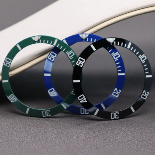 Bisel de cerámica inserción 38 mm C3Luminous hombres anillos de reloj para Seiko Water ghost shell - Imagen 2 de 9