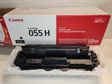 GENUINE OPEN BOX - CANON 055H BLACK TONER CARTRIDGE - High-Yield - 3020C001