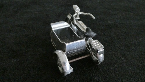 Matchbox Lesney 1914 Sunbeam Motorcycle With Side Car Models of Yesteryear - Picture 4 of 5